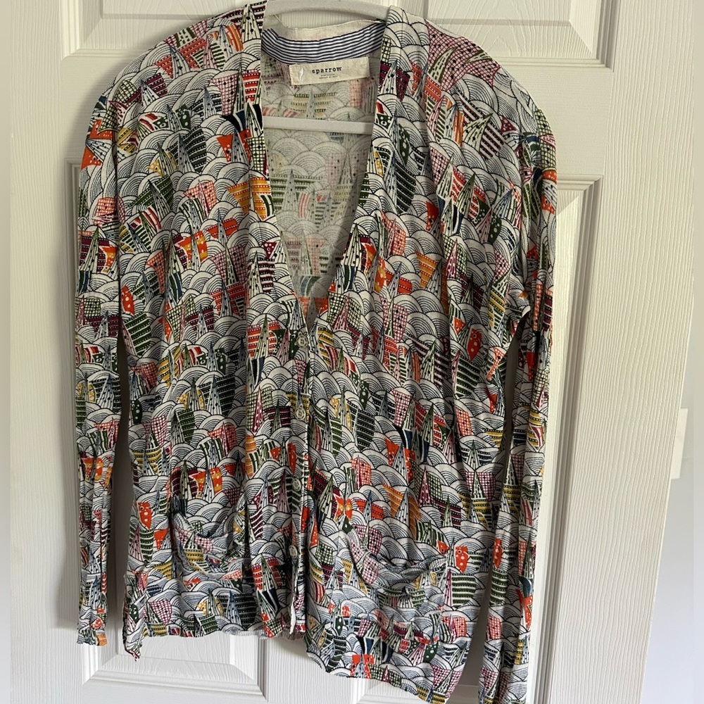 Anthropologie Sparrow Krummau Cardigan